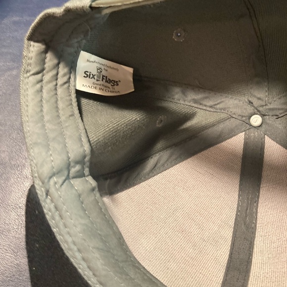 DC Comics Cyborg Baseball Hat Cap Adjustable Prize Six Flags - Picture 4 of 5